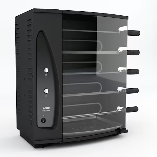 Churrasqueira Elétrica Arke Vitta Smart - Vista lateral